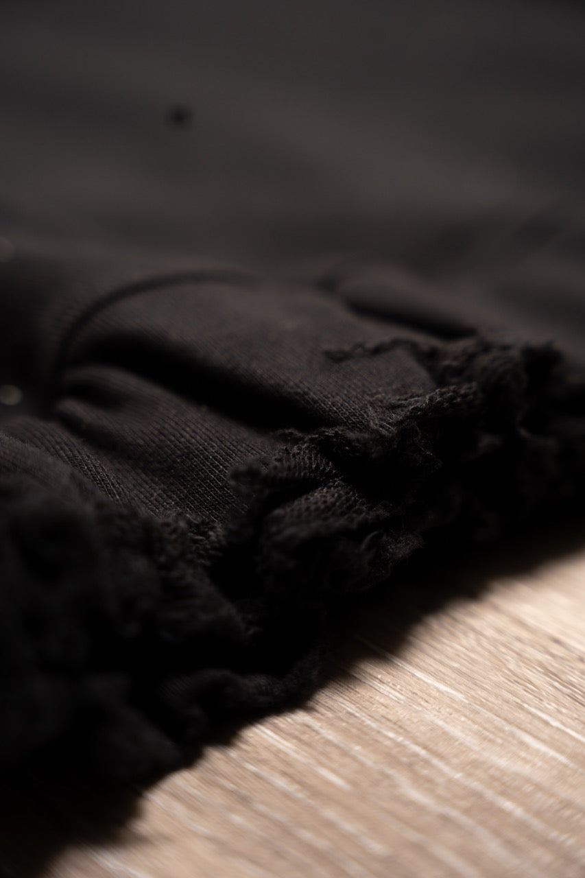 DISGUIDED BLACK ZIP UP HOODIE